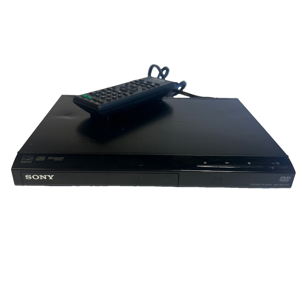 Sony DVP-SR210P DVD With RMY-D197A Remote. Tested Works